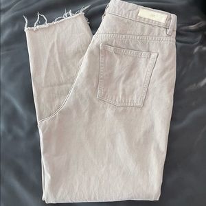 Zara Men’s Frayed Hem Pants